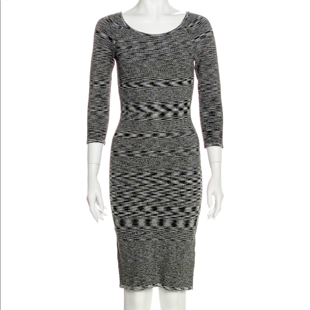 Nicole Miller Printed Mini Dress Size Petite
